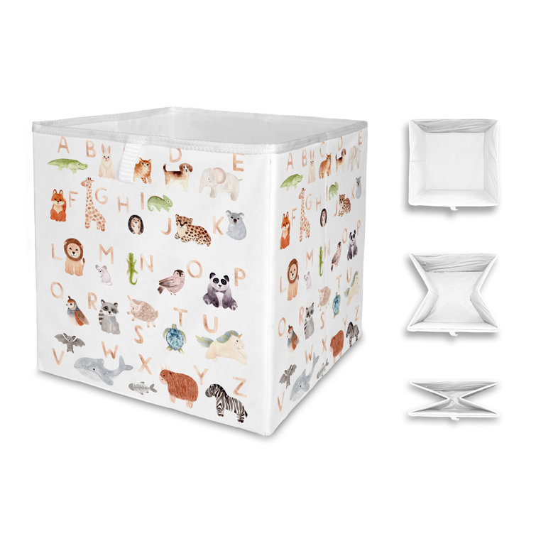 Butter Kings Storage Box Animal Alphabet Wayfair.co.uk